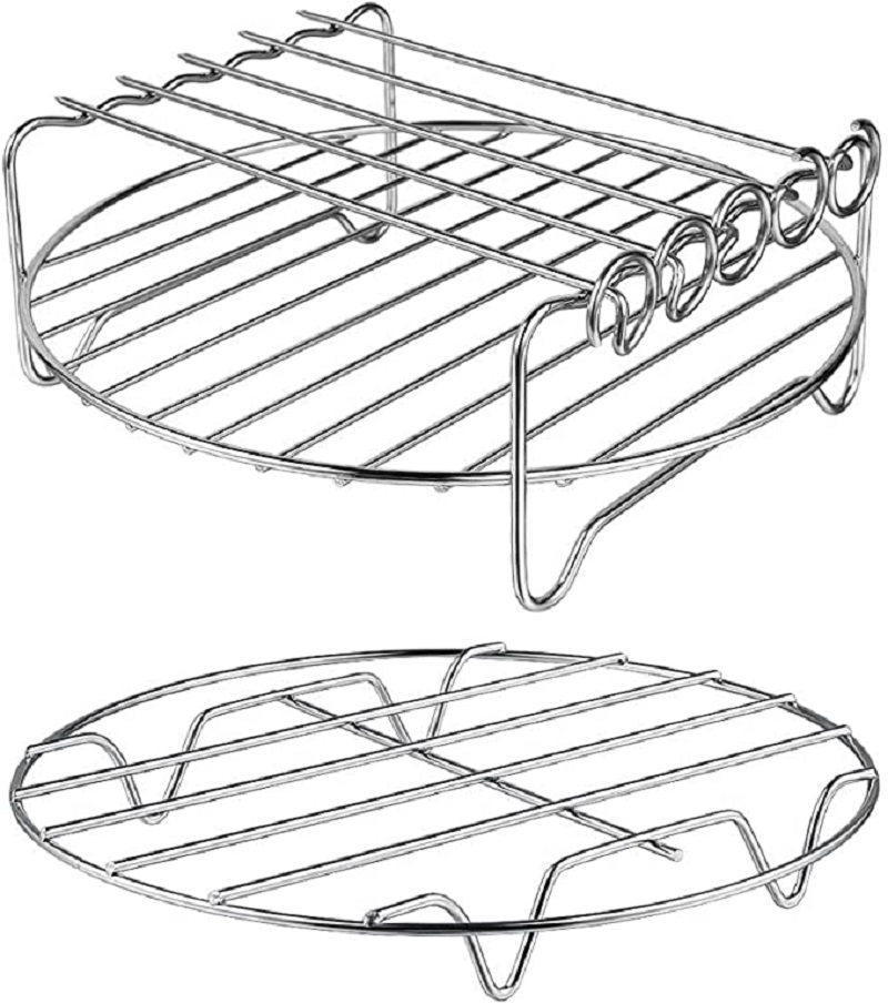 Stainless Steel Air Fryer Accessories Rack