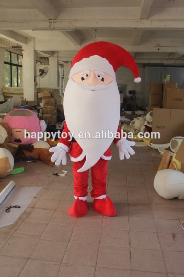 Custom walking Santa Claus costume Christmas mascot costume for adult