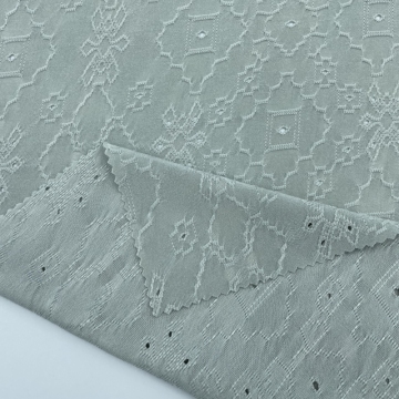 polyester spandex single jacquard Knitted fabric