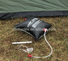 20L PVC camp shower bag hanging water proof travel bath shower water bladder