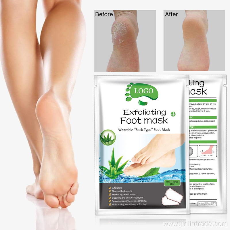 exfoliating foot peel mask remove dead skin thoroughly