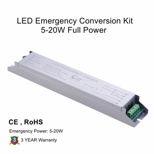 Batterie du kit d'urgence du module LED 5-20W