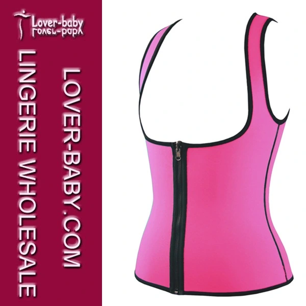 Zipper Gym Women's Neoprene Thermal Ultra Sweat Vest (L42659-1)