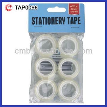 6 ROLLS STATIONERY STICKY TAPE
