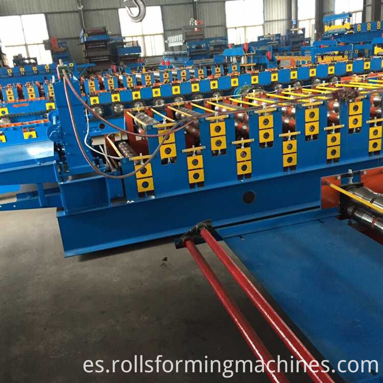 Good Configuration High Quality Single Layer Trapezoid Roll Forming Machine
