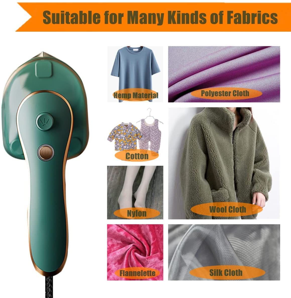Newest Design Top Quality 30w Multifunctional Cordless steam iron Laundry Clothes Vapor electric Steam Iron