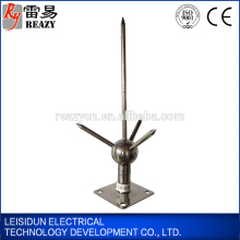 Hot Selling lightning protection system ball stainless steel lightning air terminal