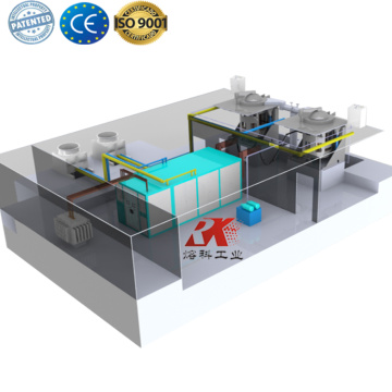 Electrical induction furnace for aluminium melting furnace