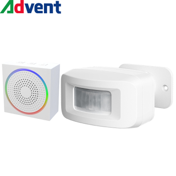 Compact Wireless PIR Motion and Door Sensor