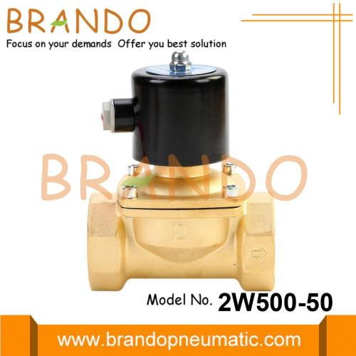 UW-50 2 &quot;Uni-d Type Brass Solenoid Valve 24V