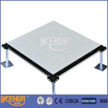 antistatic raised access floor in computer room