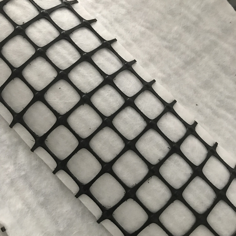 Pp Biaxial Geogrid Composite Nonwoven Geotextile 33