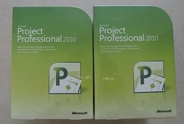Microsoft Project Professional 2010 Retail Box For Computer Utility Software
