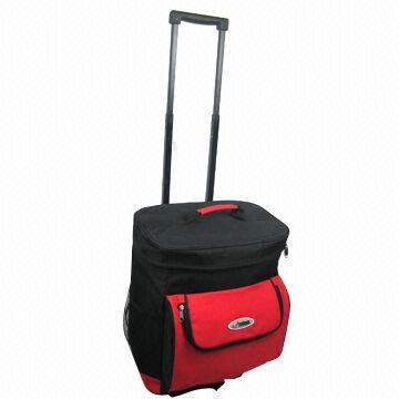 Trolley/Fashionable Outdoor Picnic Cooler Bag, High-quality Aluminum Foil Film Inside