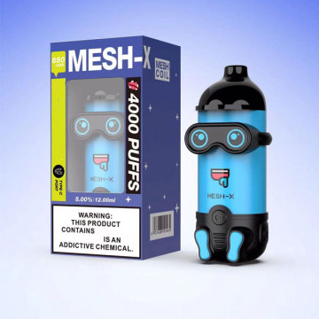 Meshking Mesh-X 4000 Puffs wiederaufladbar Einweg-Vape-Kit