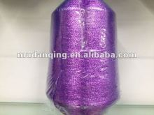 hot sale MH Type Deep purple Metallic Yarn for weaving