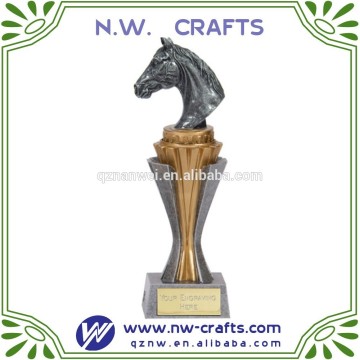 Polyresin horse awards souvenir trophy