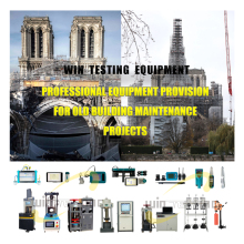 Professional Civil Engineering Testing Equipment for Old Building Maintenance
