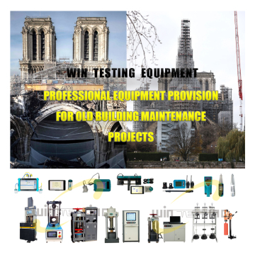 Professional Civil Engineering Testing Equipment for Old Building Maintenance