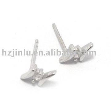 Free shipping fee! Lady earring, 925 sterling silver eardrop(E010094)