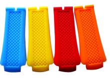 Colorful Silicone Rubber Watch Straps For Adverting Promotion Gift