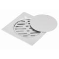 Stainless steel 304 square patterns linear floor drain bathroom shower drainer