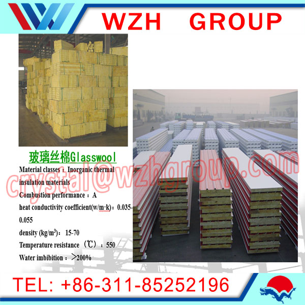 70mm High R Value Sandwich Roof Panel from china supplier