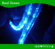 3-Wire Chasing Blue LED Rope Light