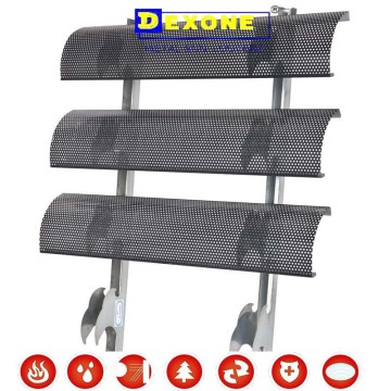 Fire resistant anti-humidity solar shading & shutters