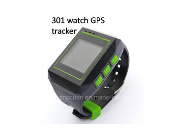 Global Mini GPS Tracker/GPS Watch Tracker with SMS & GPRS Online Tracking