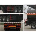 9.5m Tri-trục chất lỏng dễ cháy vận chuyển Tank Semi-trailer