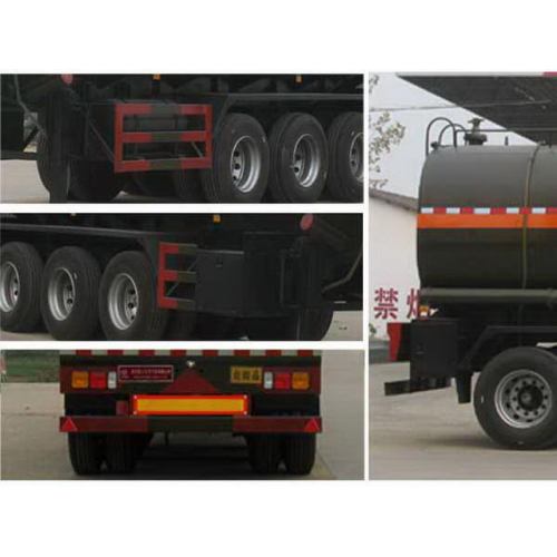 รถกึ่งพ่วงขนาดใหญ่ 9.5m Tri-axle Flammable Liquid Transport