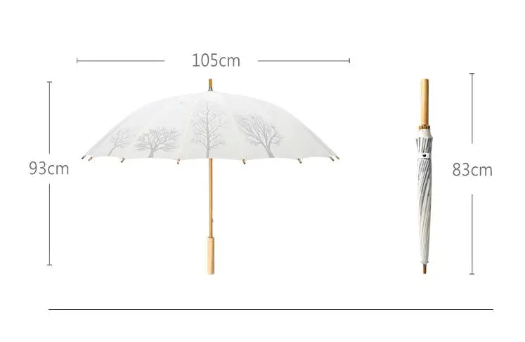 16K Custom Women Umbrellas Girls Travel Rain Waterproof Men Sun Parasol Convenient Umbrella