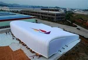Custom Giant Inflatable Tent Rental, PVC tarpaulin Airtight