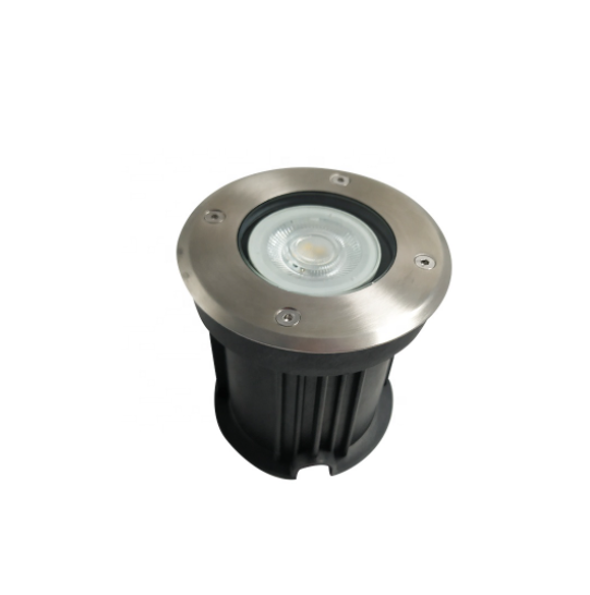 Underground light round recessed outdoor step light