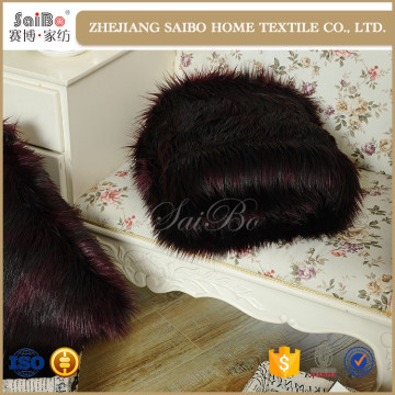 Thick Warm Fake Fur Plush long hair fake fur blanket