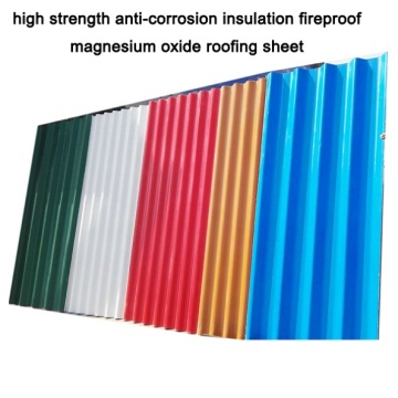 Firproof MGO RoofingSheet Roofing Materials In Indian