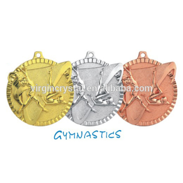 Gymnastics metal medals sports for gmnastics sport souvenir