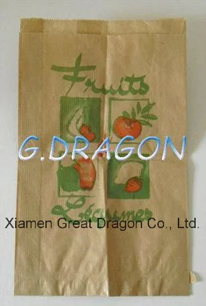 230*105*30mm Kraft Paper Bag for Packing Bread (PB-009)