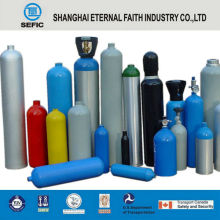 DOT TPED Oxygen Gas Cylinder High Pressure Aluminum Gas Cylinder
