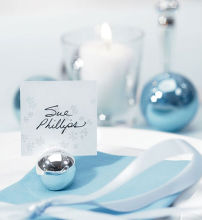 Blue Table Deroration wedding place card holders gifts 10