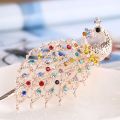 Färgglada Phoenix Crystal Austria strass hårspänne