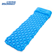 lightweight Inflating Sleeping Pad Camping Mat with pillow
