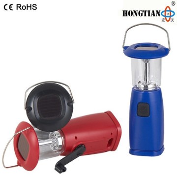indoor and outdoor hand crank led camping lantern