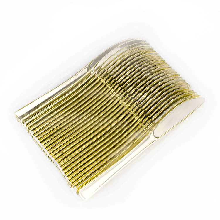 180 Gold Plastic Silverware Set Disposable Dinnerware Flatware Set | 60 Forks, 60 Spoons, 60 Knives Party Utensils Supplies