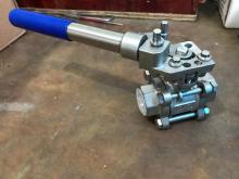 SS ball valve catalogue spring return ball valve