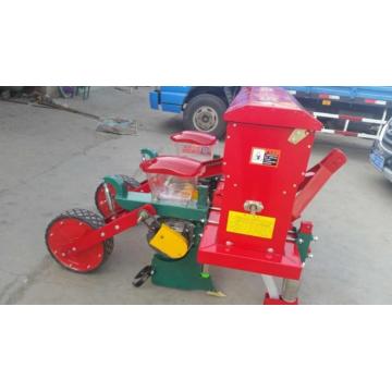 2 rows corn planter with fertilizer machine