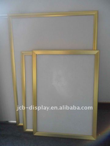 aluminum golden poster frame photo frame