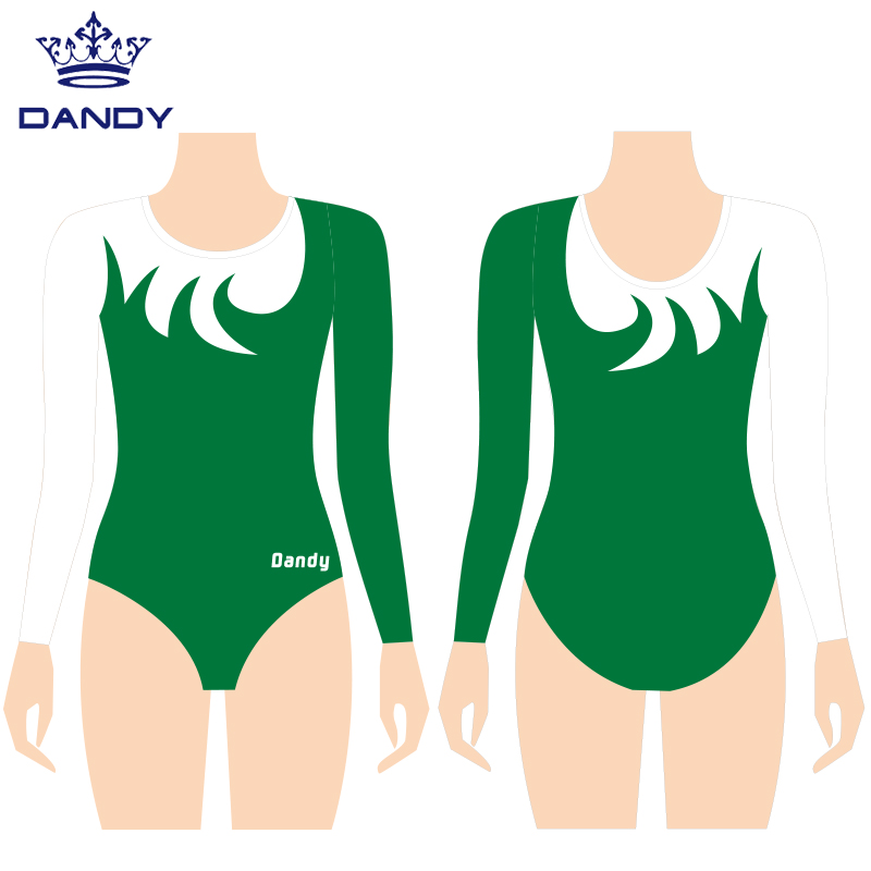 Tarian Berlian Imitasi Terpakai Custom Leotard