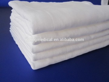 100% cotton medical gauze in zigzag pack